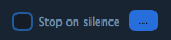 Silence button
